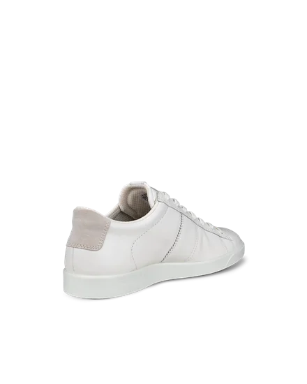 Women s ECCO Street Lite Leather Trainer White