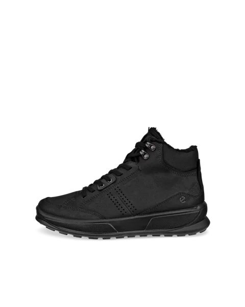 Men s ECCO Byway 2.0 Nubuck Waterproof Ankle Boot Black
