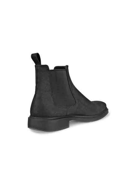 Men s ECCO Helsinki 2 Nubuck Chelsea Boot Black