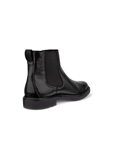 Men s ECCO Metropole London Leather Chelsea Boot Black