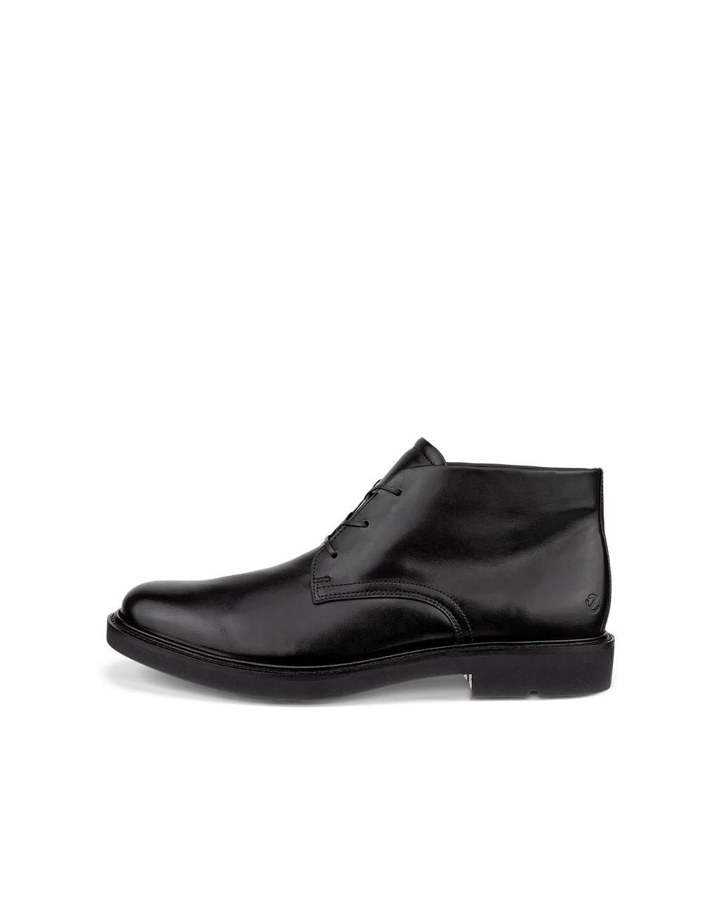 Men s ECCO Metropole London Leather Chukka Boot Black
