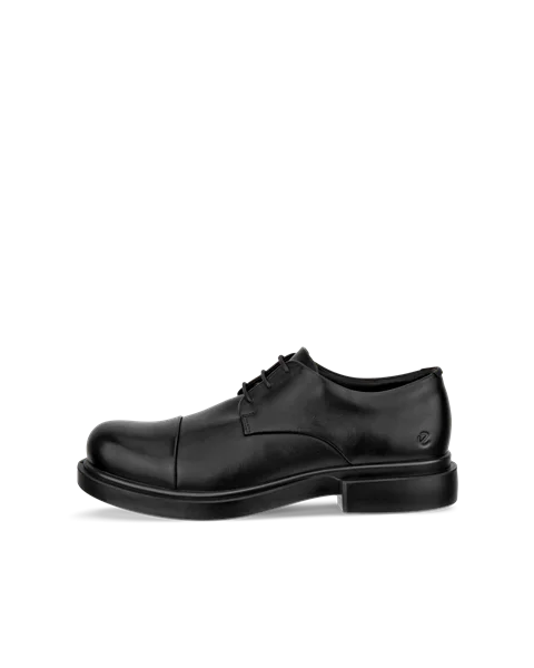 Men s ECCO Metropole Seoul Leather Derby Shoe Black