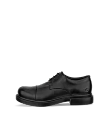 Men s ECCO Metropole London Leather Derby Shoe Black