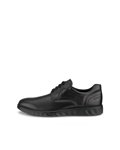 Men s ECCO S Lite Hybrid Leather Gore Tex Shoe Black