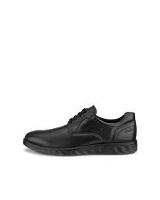 Men s ECCO Irving Leather Gore Tex Lace Up Shoe Black