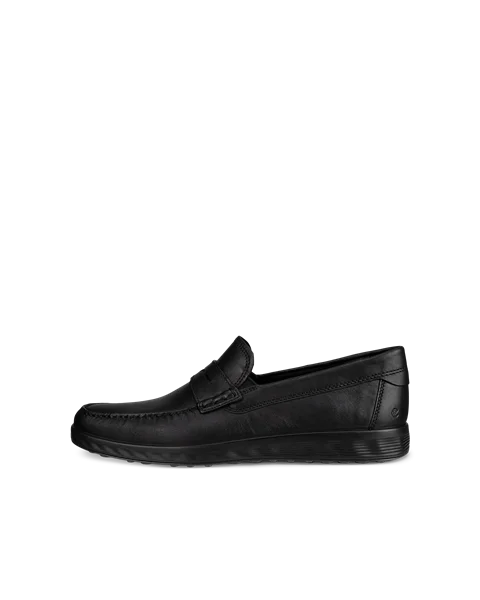 Ecco moccasin black sale