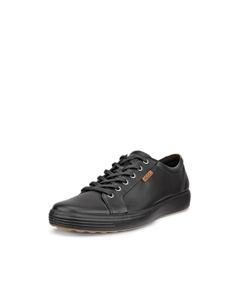 Ecco mens soft 7 sneaker black 2025