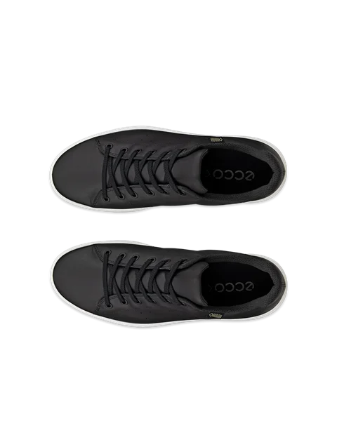 Męskie skórzane sneakersy Gore-Tex ECCO® Street 720 | Czarny