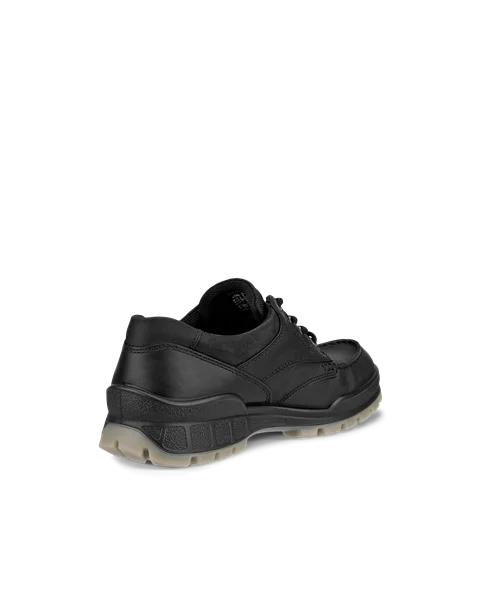 Men s ECCO Track 25 Leather Gore Tex Moc Toe Shoe Black