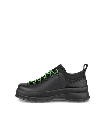 Men s ECCO Track 30 Leather Waterproof Shoe Black