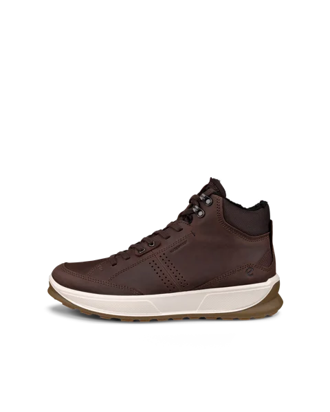 Men s ECCO Byway 2.0 Nubuck Waterproof Ankle Boot Brown