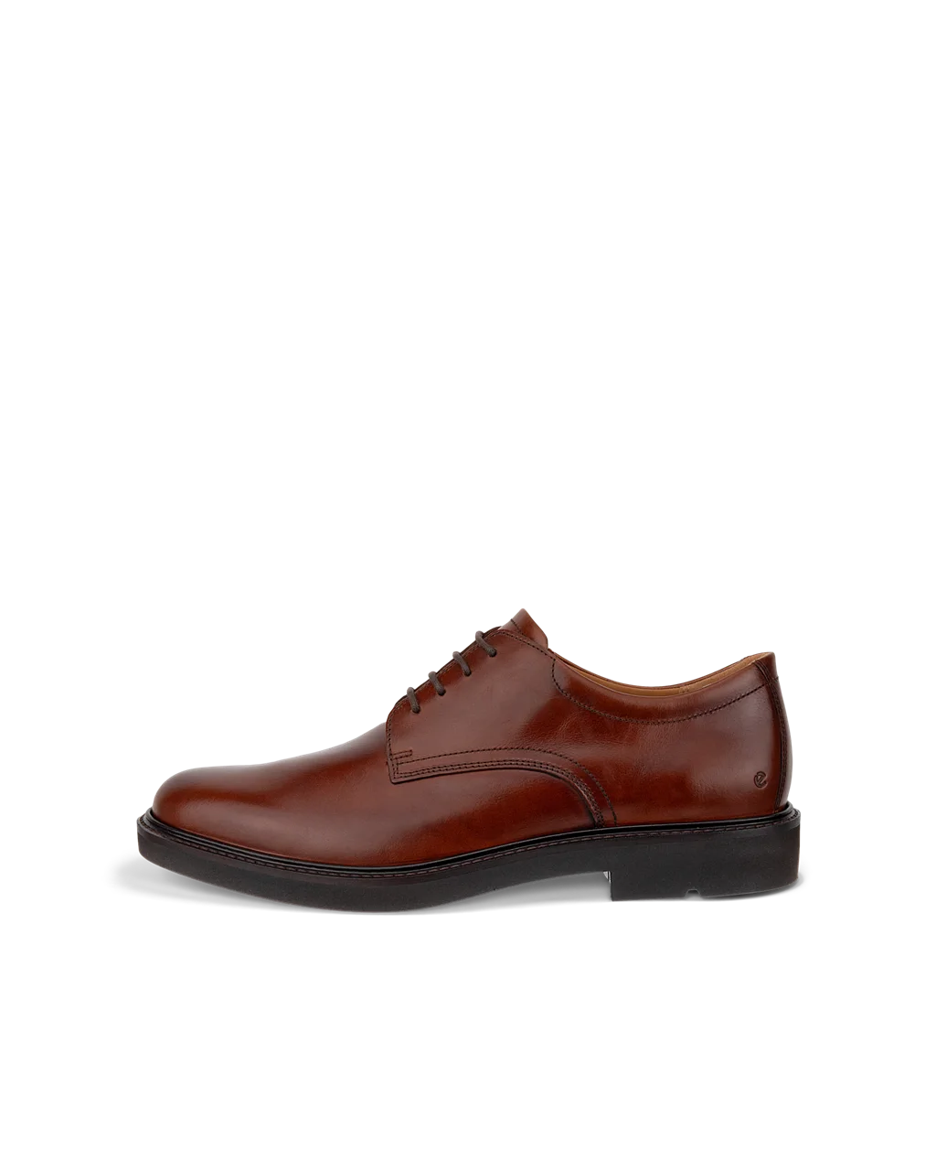Men s ECCO Metropole London Leather Derby Shoe Brown