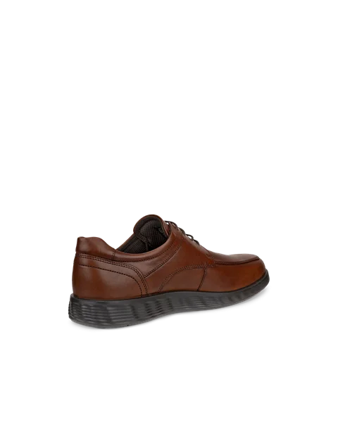 Men s ECCO S Lite Hybrid Leather Apron Derby Shoe Brown