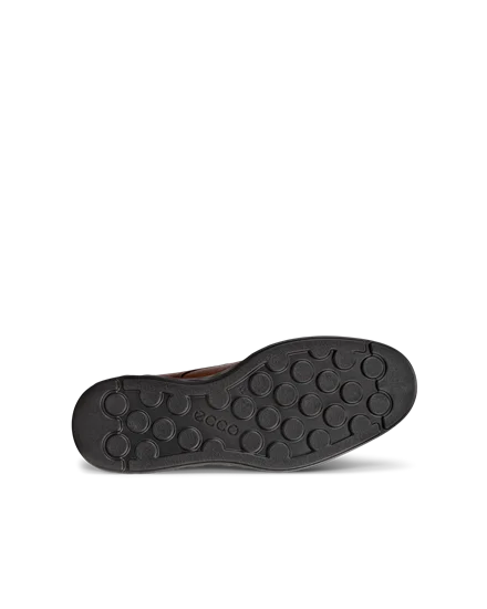 Men s ECCO S Lite Hybrid Leather Apron Derby Shoe Brown