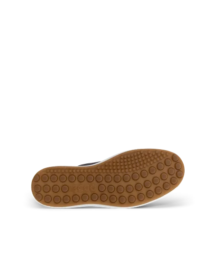 Men s ECCO Soft 7 Leather Trainer Brown