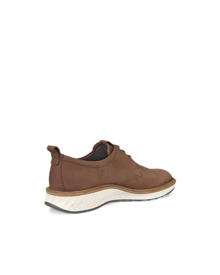 ECCO® ST.1 Hybrid Herren Derbyschuhe aus Nubuk | Braun