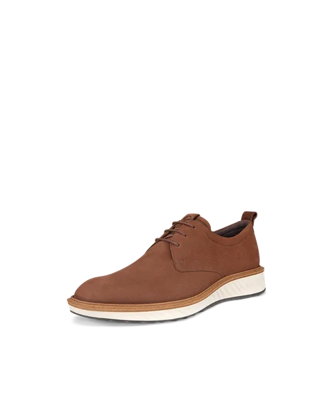 ECCO ST.1 Hybrid Heren nubuck derby schoen Bruin
