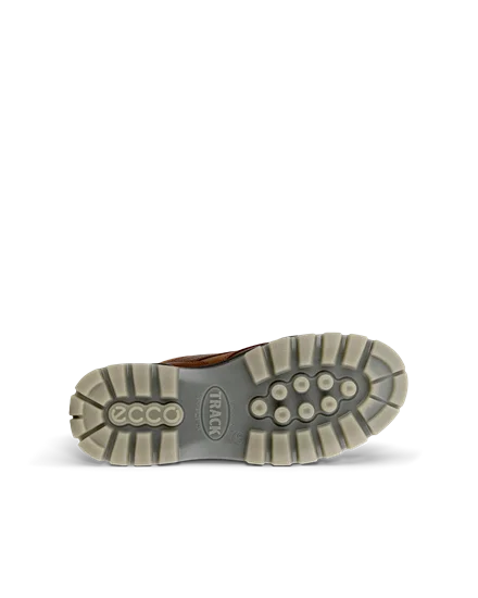 Men s ECCO Track 25 Leather Gore Tex Moc Toe Shoe Brown