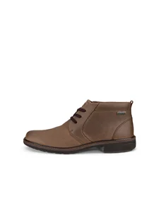 Men s ECCO Turn Nubuck Gore Tex Ankle Boot Black