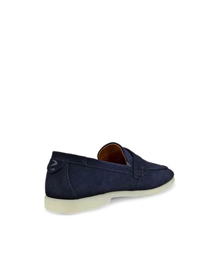 Ecco suede sale loafers