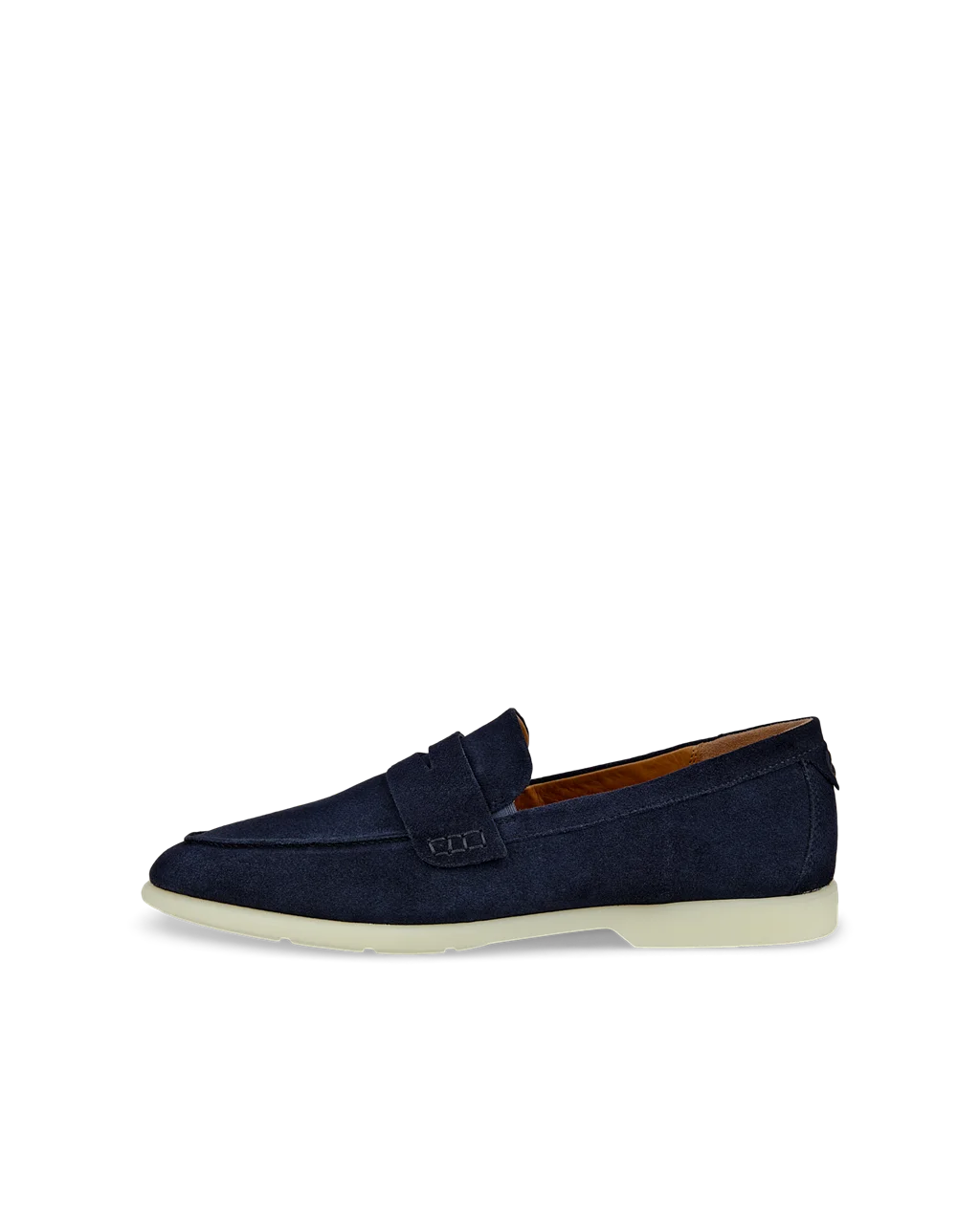 Ecco blue discount suede shoes
