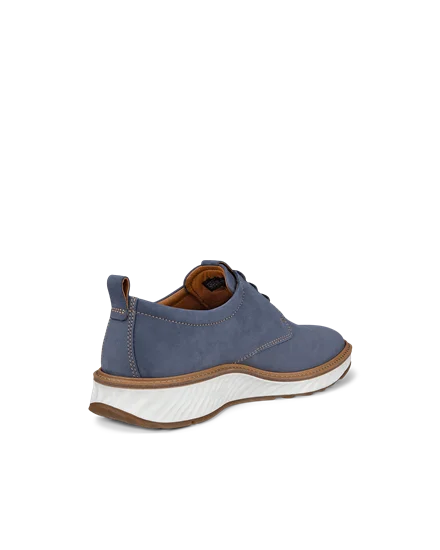 Men's ECCO® ST.1 Hybrid Nubuck Derby Shoe | Blue