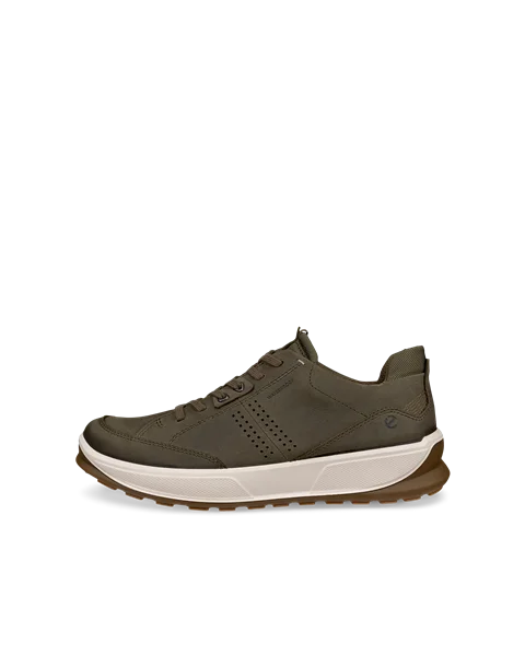 Men s ECCO Byway 2.0 Nubuck Waterproof Shoe Green