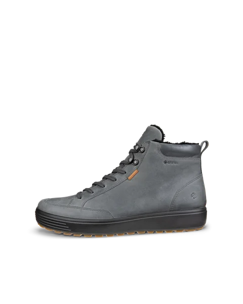 Ecco soft mid top sneaker sales