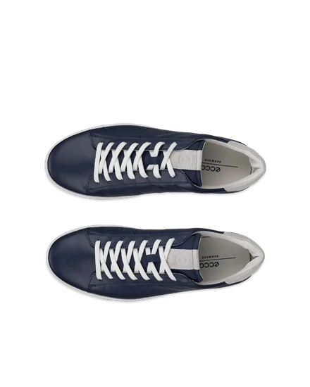 Ecco light shoes mens navy clearance