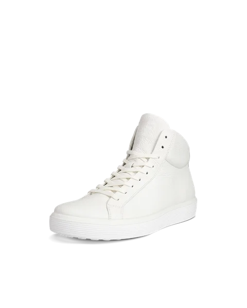 Ecco soft mid top sneaker sales