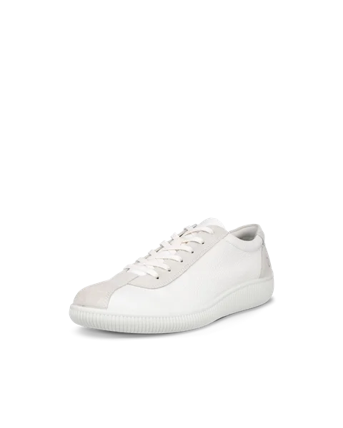 Ecco white sneakers mens cheap