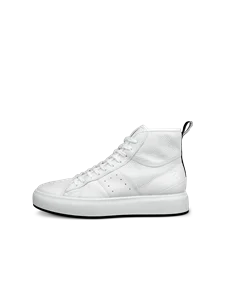 Ecco mens white sneakers outlet