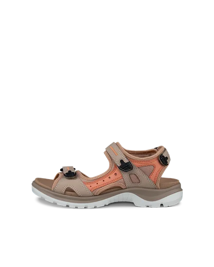 Women s ECCO Offroad Nubuck Hiking Sandal Beige