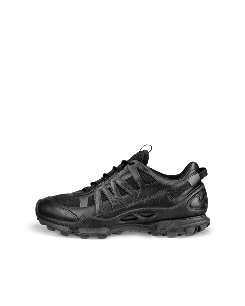 ECCO Biom C Trail Damen Ledersneaker mit Gore Tex Schwarz