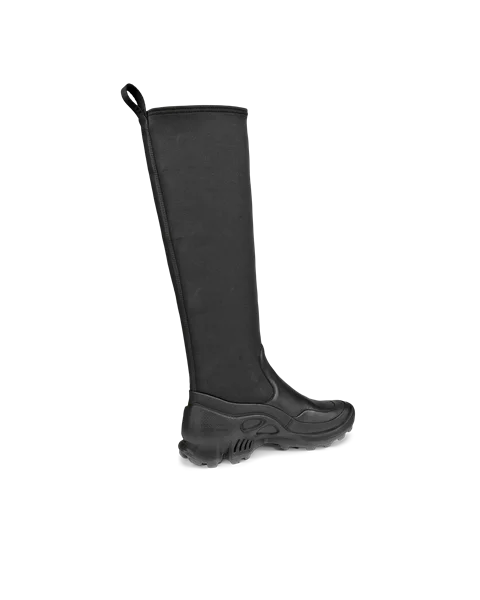 Women s ECCO Biom C Trail Textile High Cut Boot Black