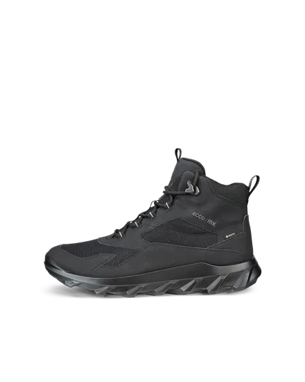 Men s ECCO MX Gore Tex High Top Outdoor Trainer Black