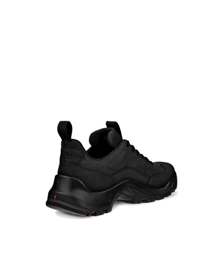 Men s ECCO Offroad Nubuck Waterproof Hiking Trainer Black