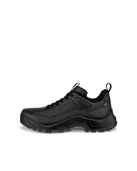 Men s ECCO Offroad Leather Waterproof Shoe Black