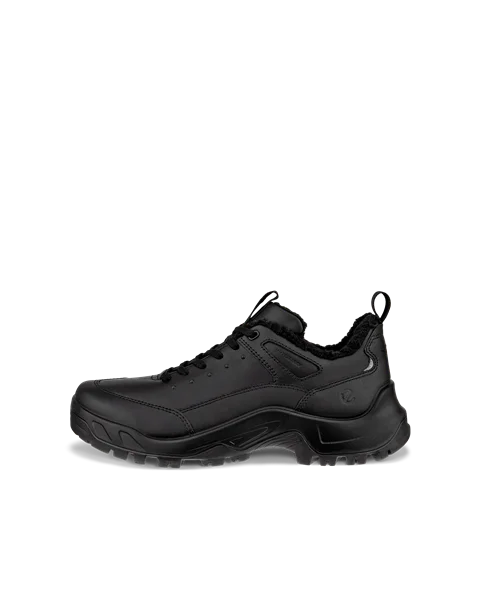Men s ECCO Offroad Leather Waterproof Shoe Black