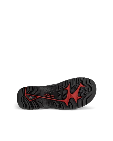 Men s ECCO Offroad Leather Waterproof Shoe Black