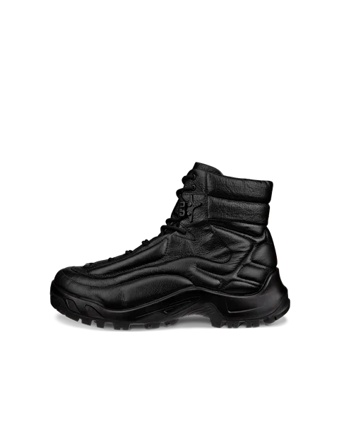 Men s ECCO Offroad Leather Outdoor Ankle Boot Black