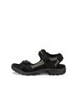 ECCO Offroad sandale de marche en nubuck pour homme Noir