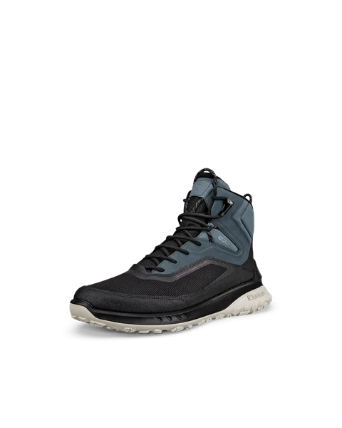 Men s ECCO ULT TRN Nubuck Waterproof Hiking Boot Black