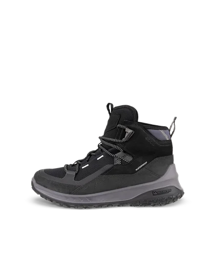 Women s ECCO ULT TRN Mid Nubuck Waterproof Hiking Boot Black