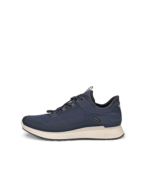 ECCO Exostride Heren Gore Tex sneaker Blauw