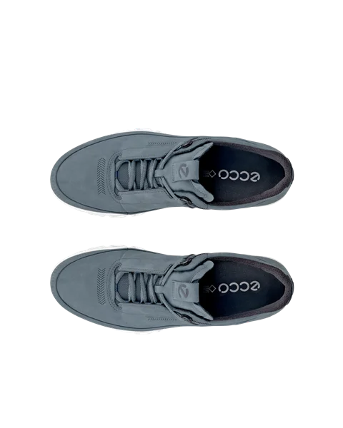 Men s ECCO Multi Vent Nubuck Gore Tex Shoe Blue