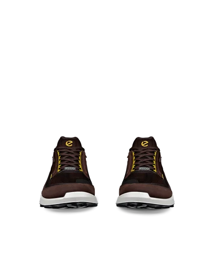Men s ECCO Biom 2.1 X Mountain Nubuck Waterproof Hiking Trainer Brown