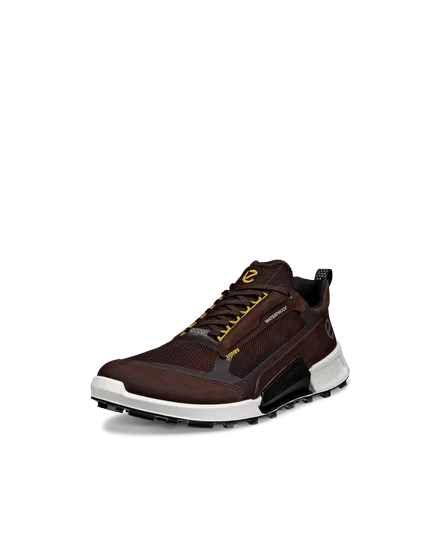 Men s ECCO Biom 2.1 X Mountain Nubuck Waterproof Hiking Trainer Brown