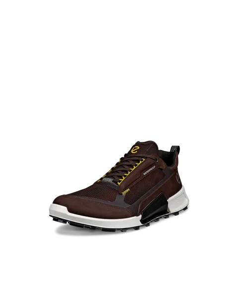 Men s ECCO Biom 2.1 X Mountain Nubuck Waterproof Hiking Trainer Brown