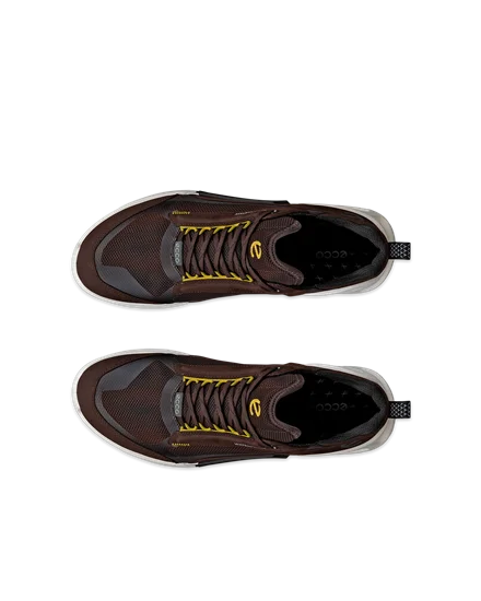 Men s ECCO Biom 2.1 X Mountain Nubuck Waterproof Hiking Trainer Brown